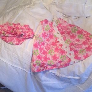 Lilly Pulitzer pink baby shift